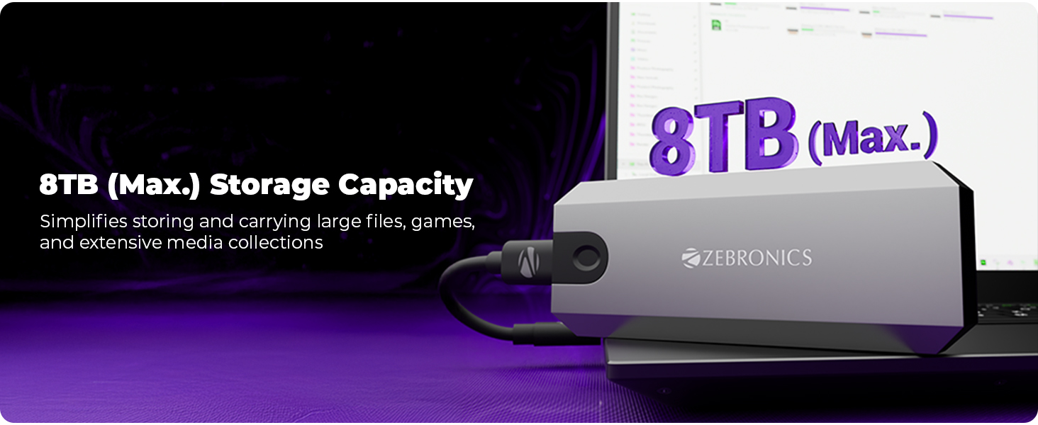 8TB Storage Capacity 