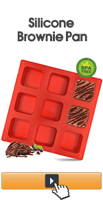 Silicone Brownie Pan