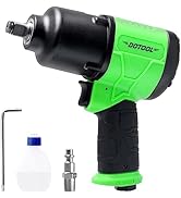 Dotool Air Impact Wrench 1/2 Inch Square Drive Heavy Duty 880 ft-Lbs Max Loosening Torque Output ...