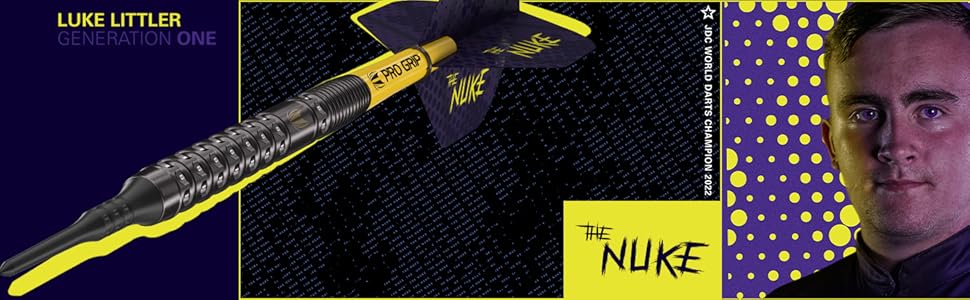 Target Darts Luke Littler Loadout Soft Tip Darts, 90