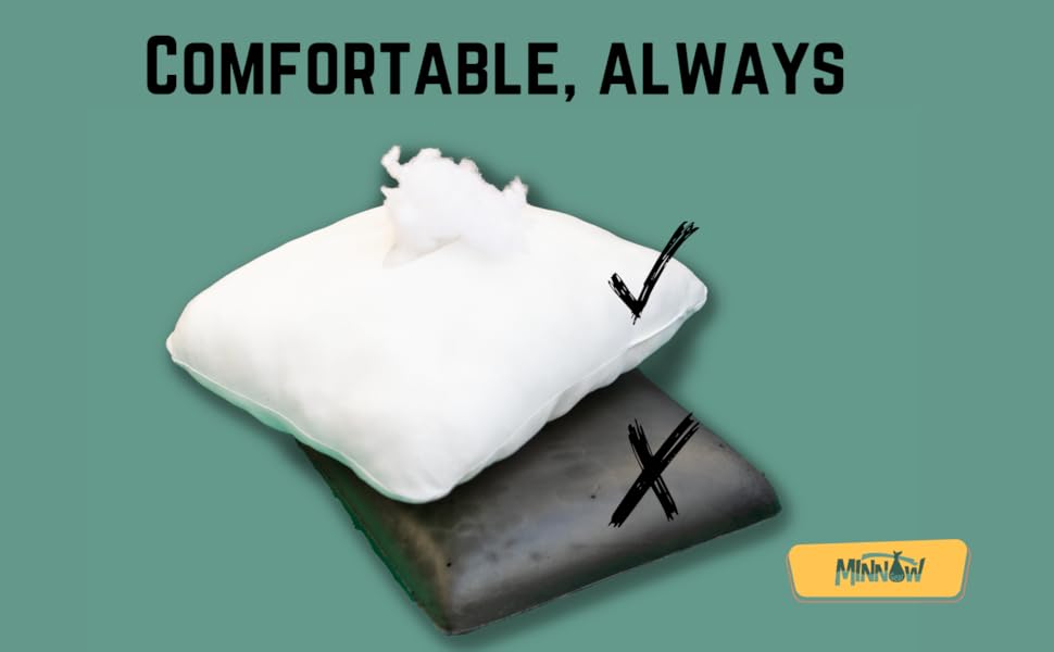 Comfortable Pillow for Traveling compared to Memory Foam Pillow