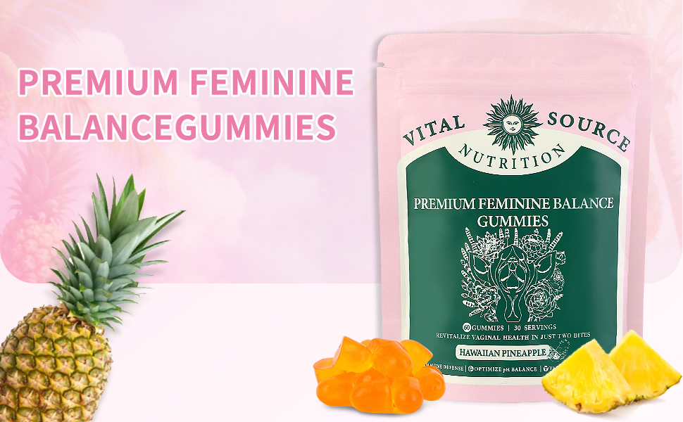 Vital Source Nutrition Premium Feminine Balance Gummies