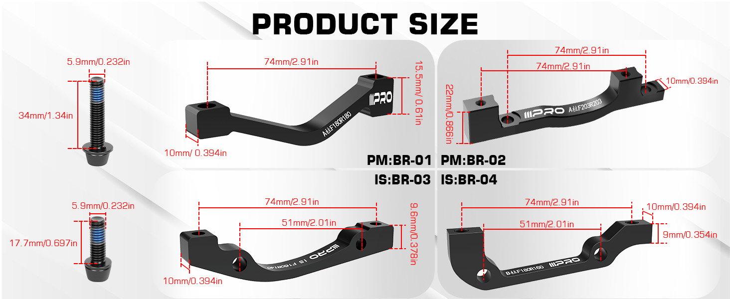 product size