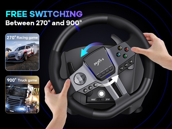 Amazon.com: PXN V9 Gen2 Racing Wheel - Steering Wheel