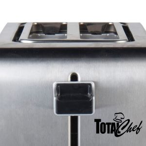 Total Chef 2-Slice Stainless Steel Toaster