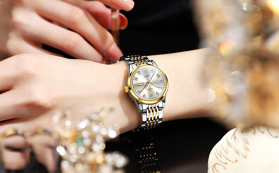 easy read ladies watches,women watches,ladies watches with day date