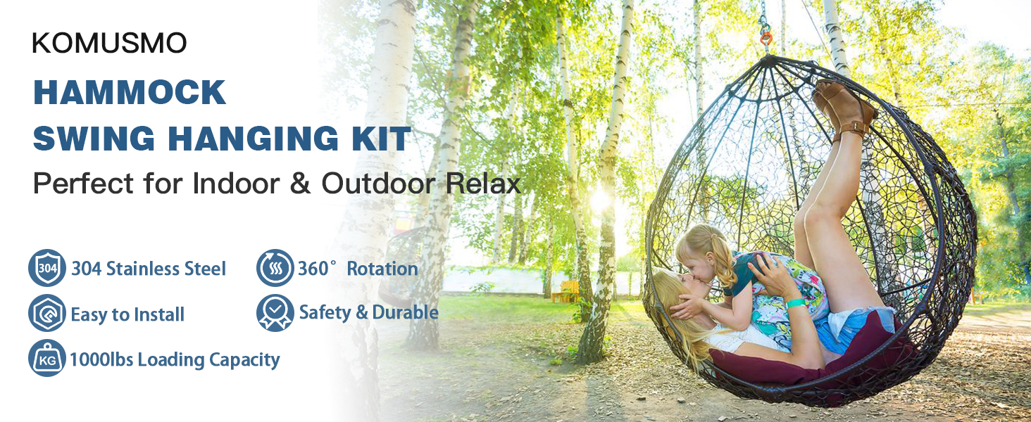 porch swing hanging kit