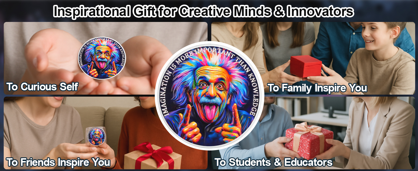 Albert Einstein Coin