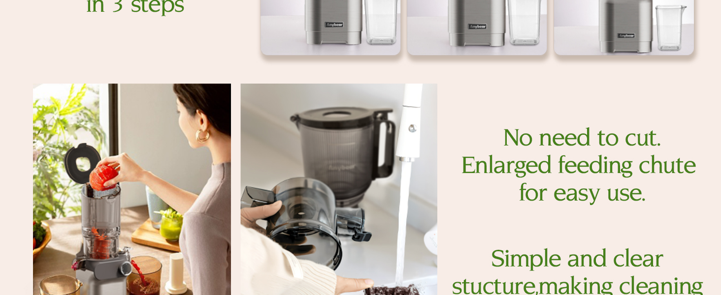 simple to clean with brush