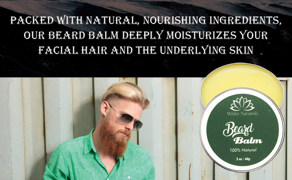 Facial hair beard balm strong hold shea moisture grave before shave sandalwood unscented black smell