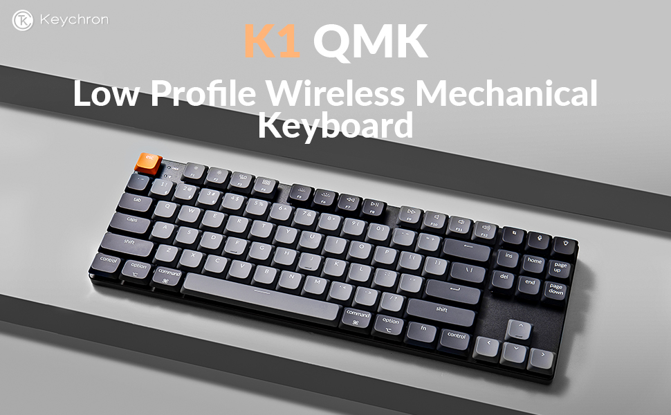 Amazon.com: Keychron K1 Low Profile Mechanical Keyboard