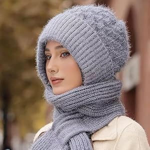 2-IN-1 Wind Proof Scarf With Cap