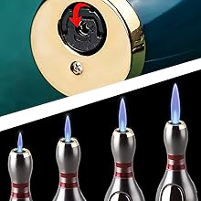Amazon.com: WEQTETJU Torch Lighter, Cool, Unique Bowling