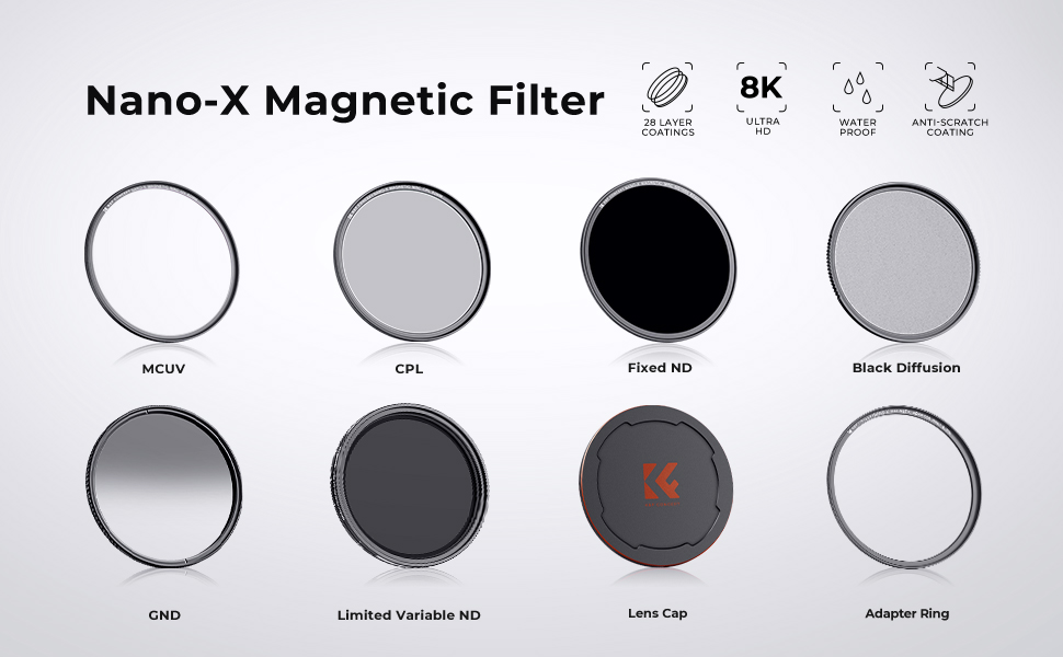 K&F Concept Filter Set Nano XSerie 67mm