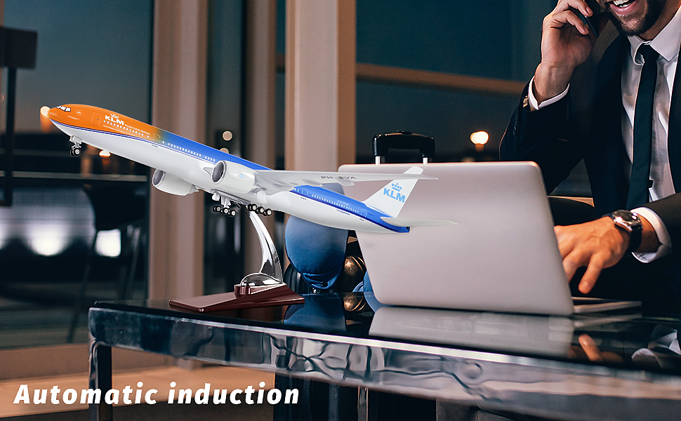 Lose Fun Park 1130 Scale Large Model Airplane Holland KLM