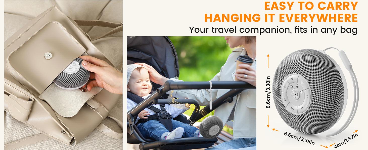 hatch portable sound machine baby baby travel sound machine for sleeping adults noise makers