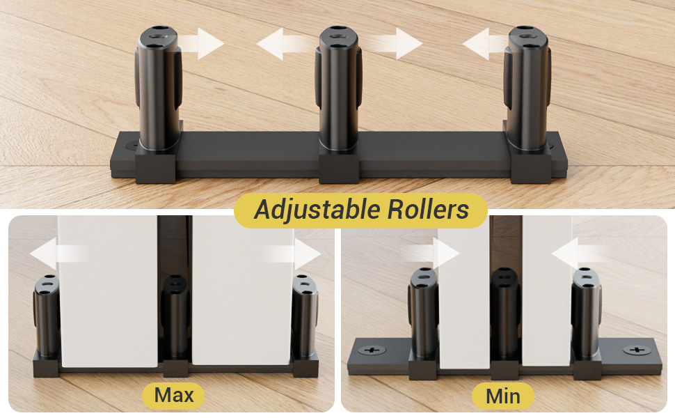 bypass door floor guide