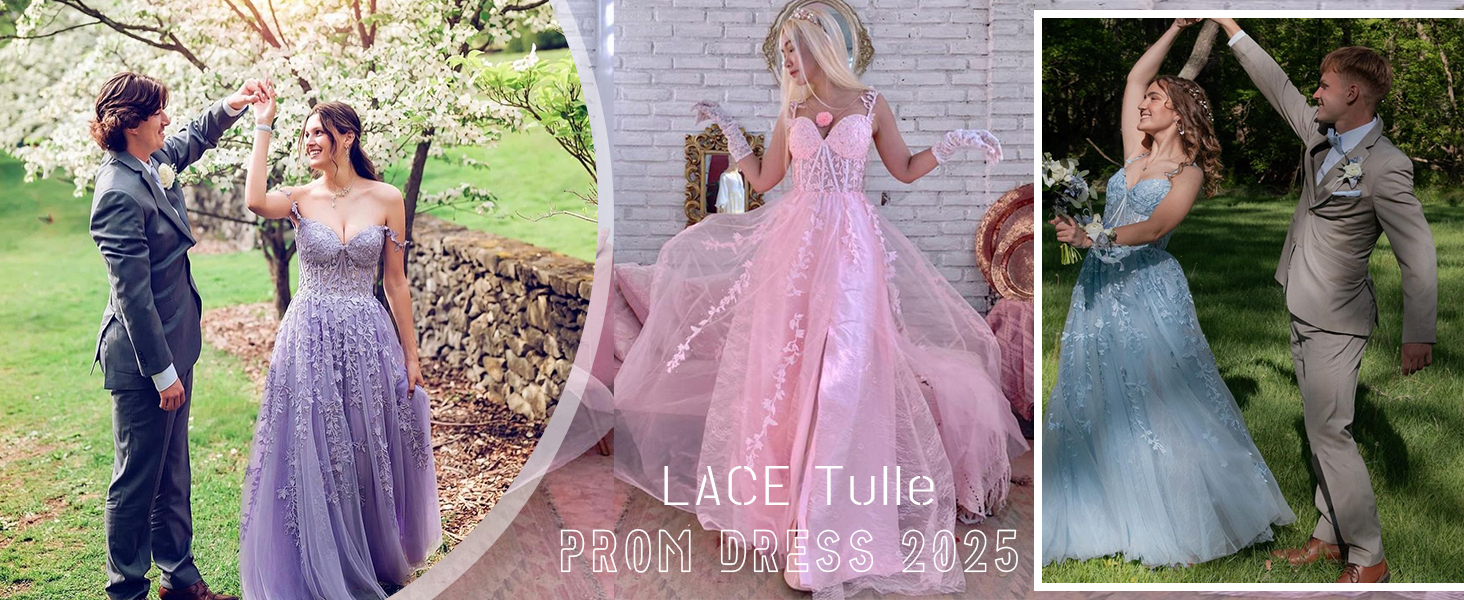 Vestidos de novia con tirantes finos y apliques de encaje, vestidos de fiesta formales para mujer 2025