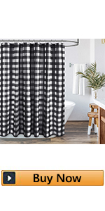 buffalo plaid shower curtain