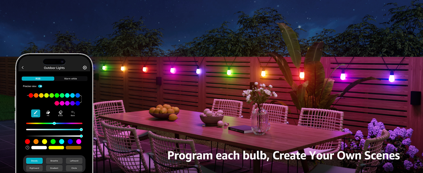 wifi patio lights