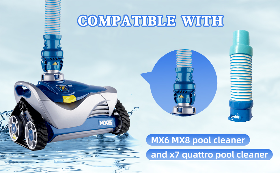 X77094 Pool Hose Adapter, 2 Pack for Zodiac MX6/MX8 Pool