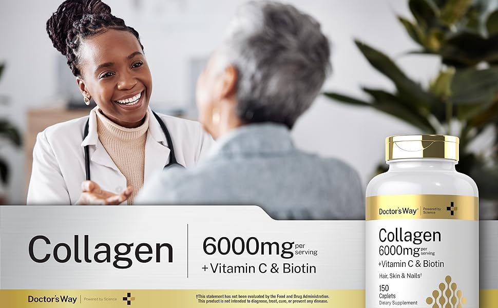 CL27342 CL Doctor's Way Collagen w vit C + Biotin 150 Tablet