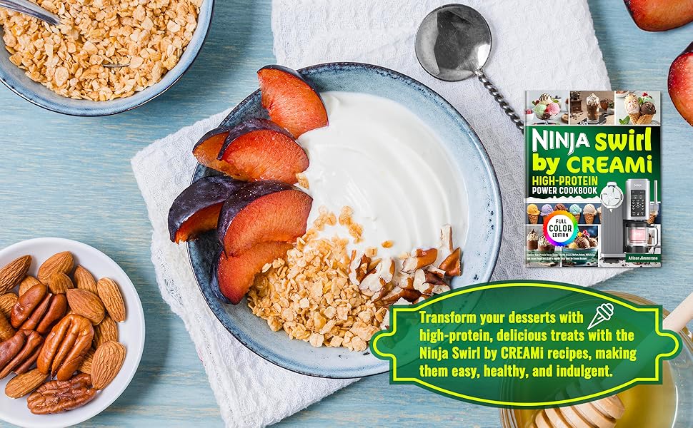 ninja swirl by creami recipe book; ninja swirl by creami recipes