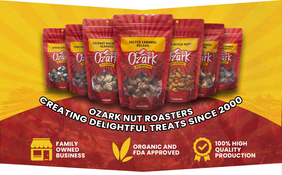 OZARK NUT ROASTERS, No Sugar Added Chocolate Raisins