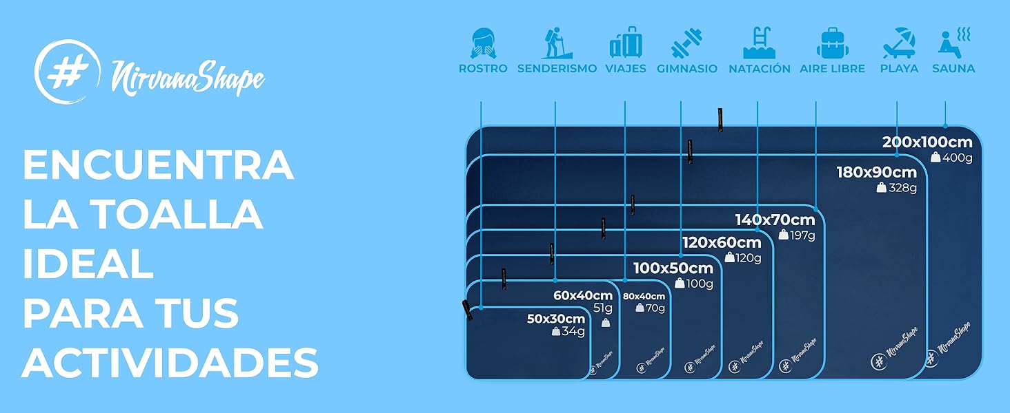 Absorvente, seco rápido, toalha de microfibra: banho, equipamento de mão, exterior.