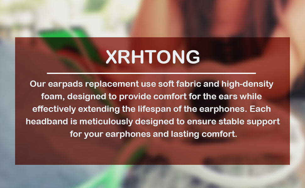 XRHTONG Ear pads and Headband replacement