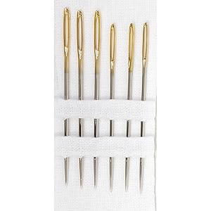 リボンししゅう  Amazon | Clover リボン刺しゅうステッチ針 太セット 57-082