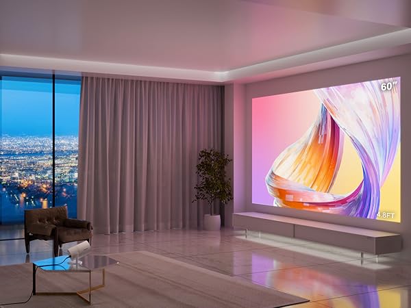 Amazon.com: [Official Netflix & Electric Focus] Projector