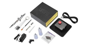 Amazon | urlife HPAVC ミニ エアブラシ コンプレッサーセット
