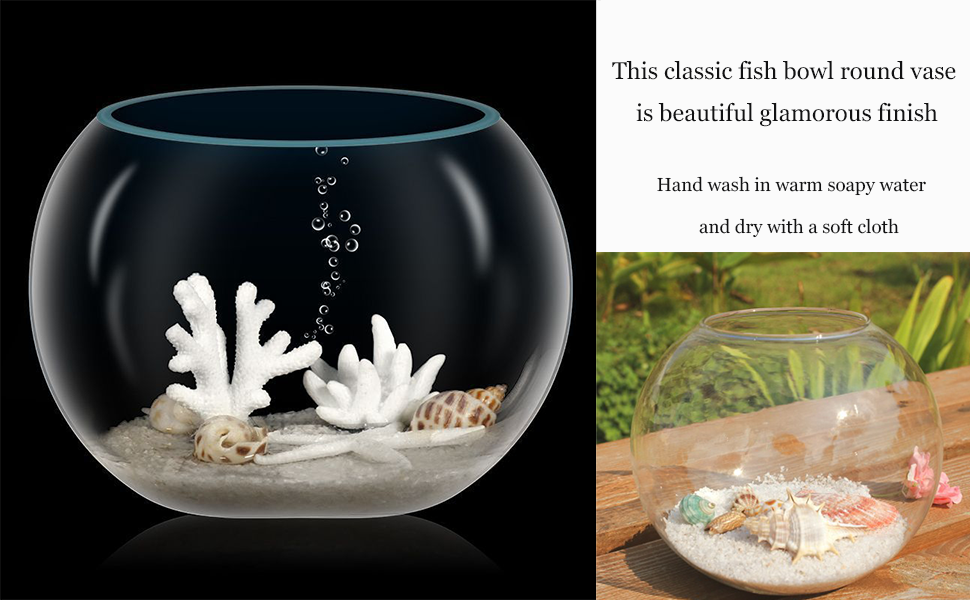 Aquarium Glass Fish Bowl 