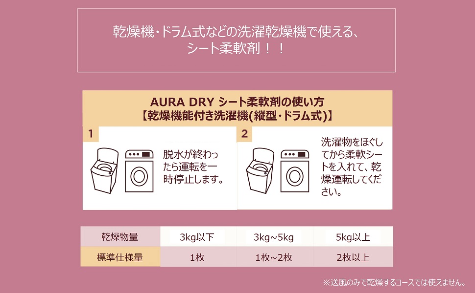 Amazon | 香りサフロン AURA DRY 乾燥機用柔軟剤 韓国柔軟剤 40