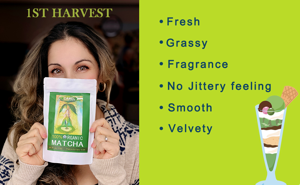 matcha green tea powder