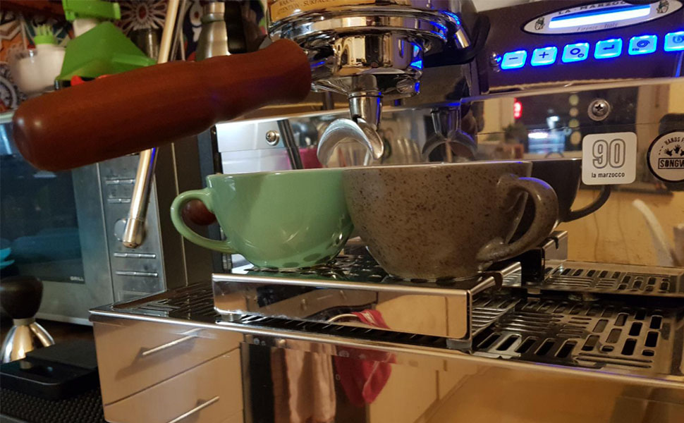 espresso cup riser