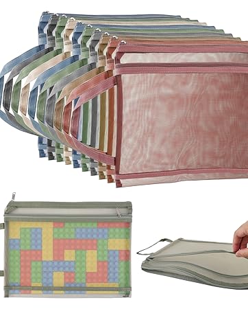 Mesh Zipper Pouch Bags