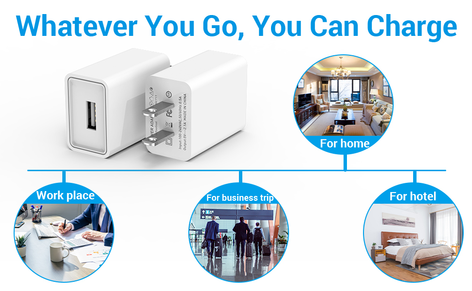 5v 2.1a ac power adapter plug for iphone