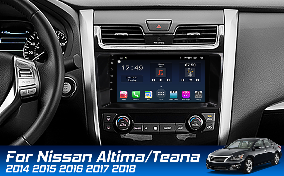 Car Stereo for Nissan AltimaTeana 2014 2015 2016 2017 2018,