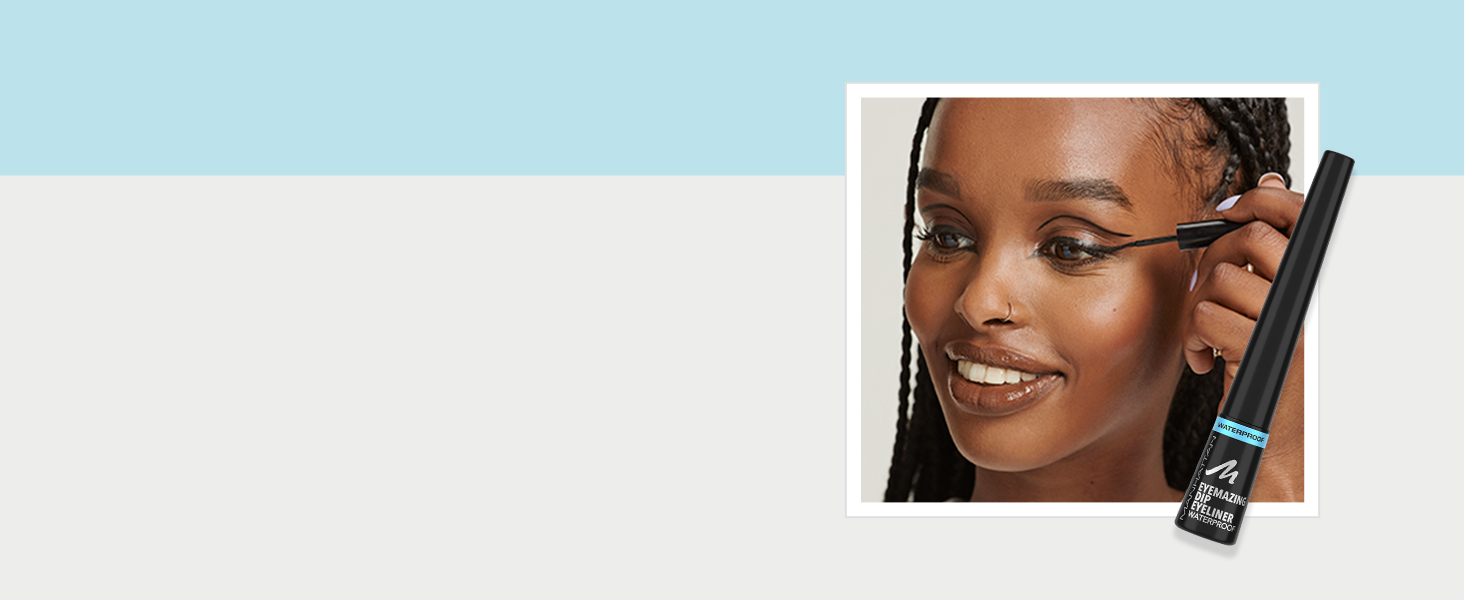 Manhattan Eyemazing Dip Eyeliner Fb. 001 Black, hochpigmentierter