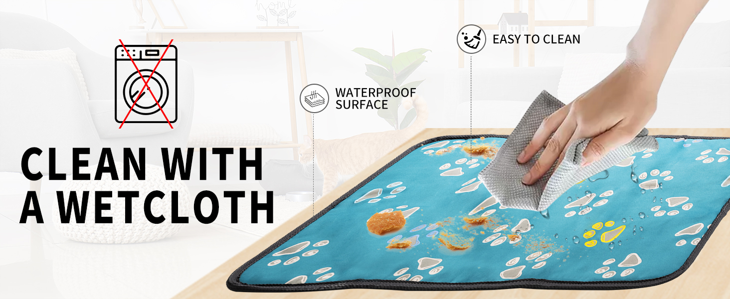 Sumajuc Pet Heating Pad with 9 Level Temperature and 4 Level Timer,Waterproof Cat