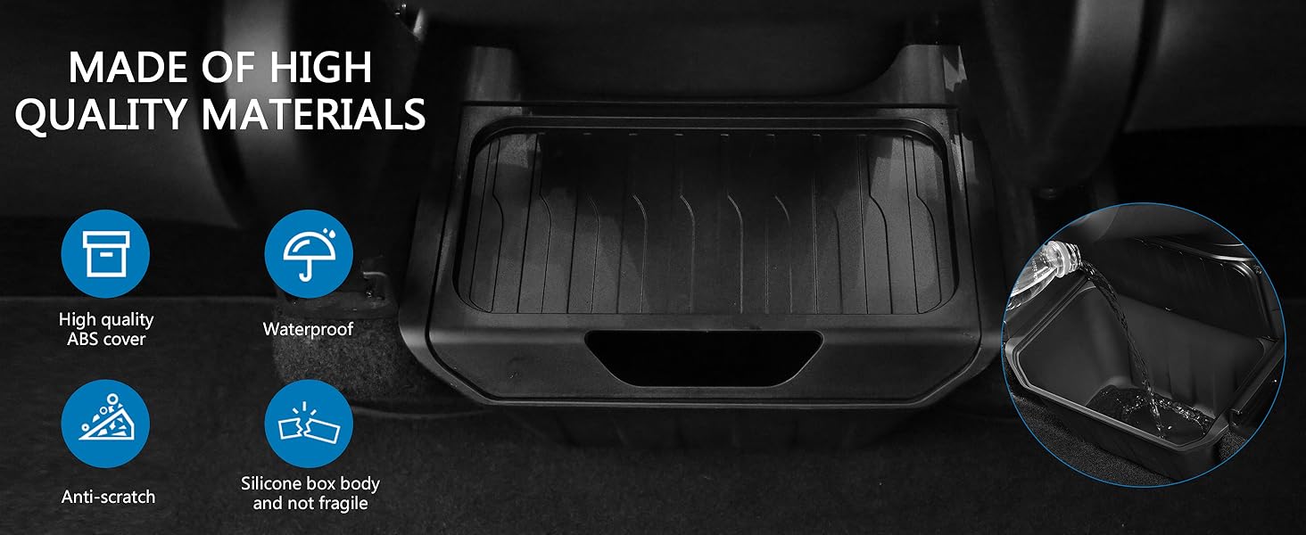 almacenamiento bajo el asiento para Tesla Model Y,almacenamiento para Tesla Model Y