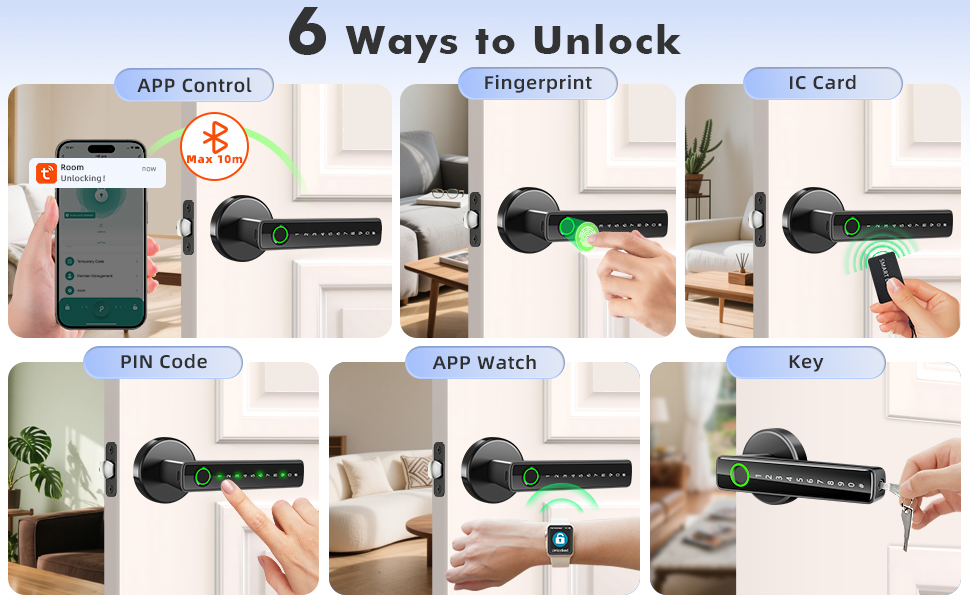 fingerprint door knob