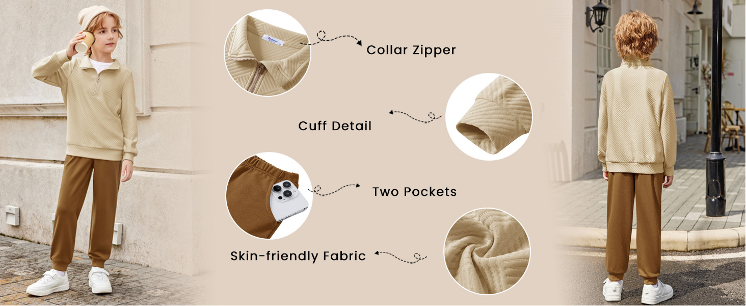 arshiner boys clothes set made from soft, breathable fabric for all-day comfort