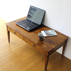 チークスタイリッシュデスク　ロータイプ　ローテーブル チークスタイリッシュデスク ロータイプ ローテーブル