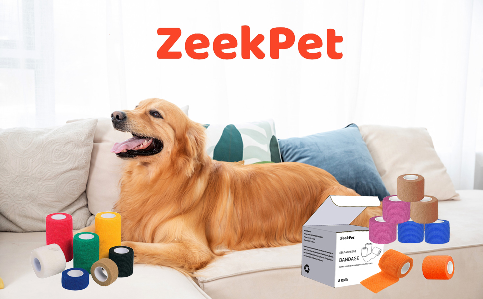 ZeekPet Self Adhesive Bandage