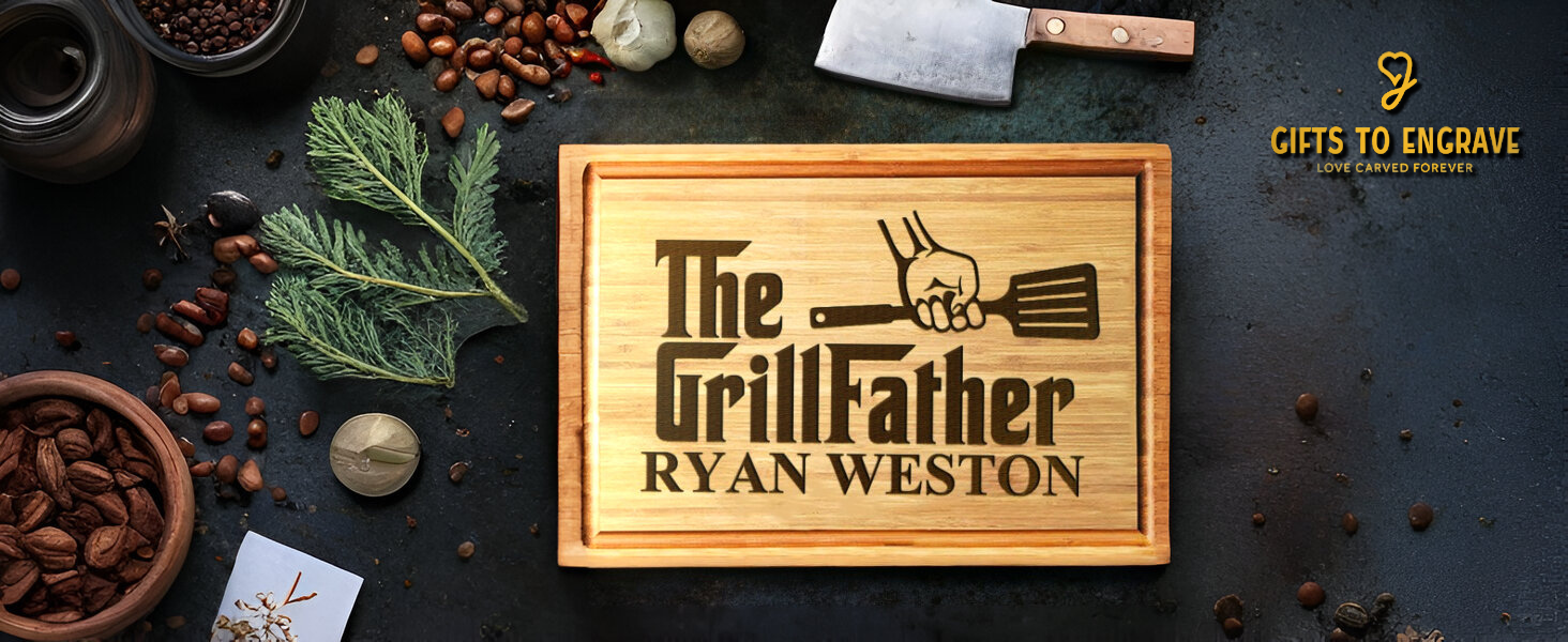 the grill father cutting board