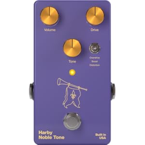 Amazon.com: Harby Pedals Noble Tone Overdrive/Boost