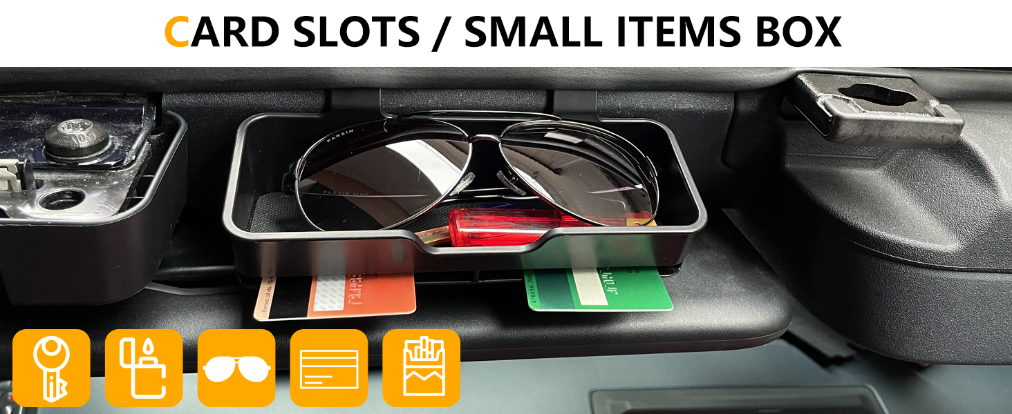 Sunglass Holder Compatible with 2021 2022 2023 New Ford Bronco
